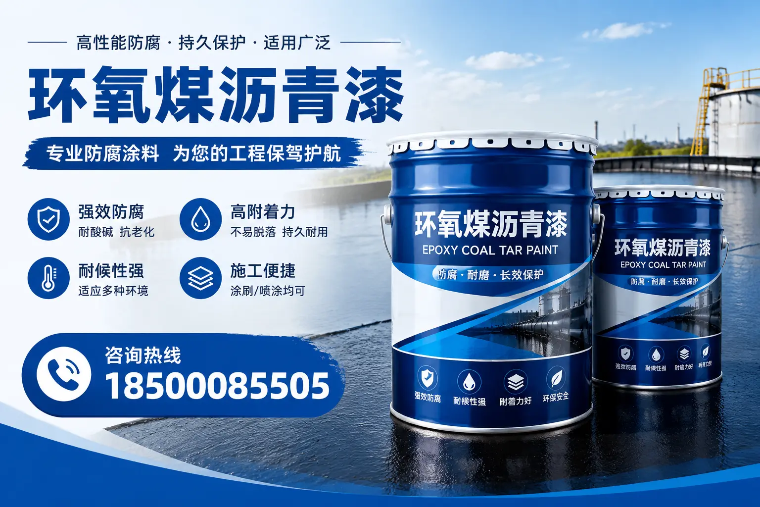 环氧煤沥青漆与其他漆类的比较，安顺用户的选择依据