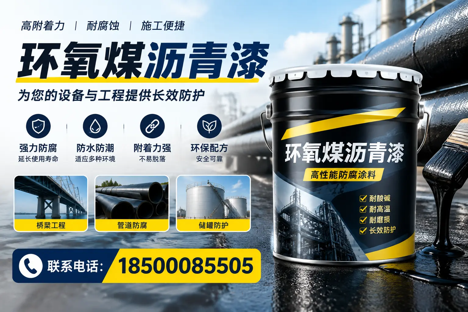 环氧煤沥青漆与其他涂料的对比分析，助力安顺企业决策