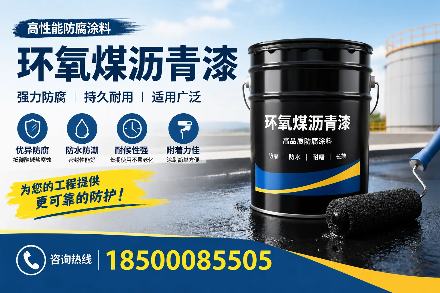 环氧煤沥青漆的施工步骤详解，安顺装修必备知识